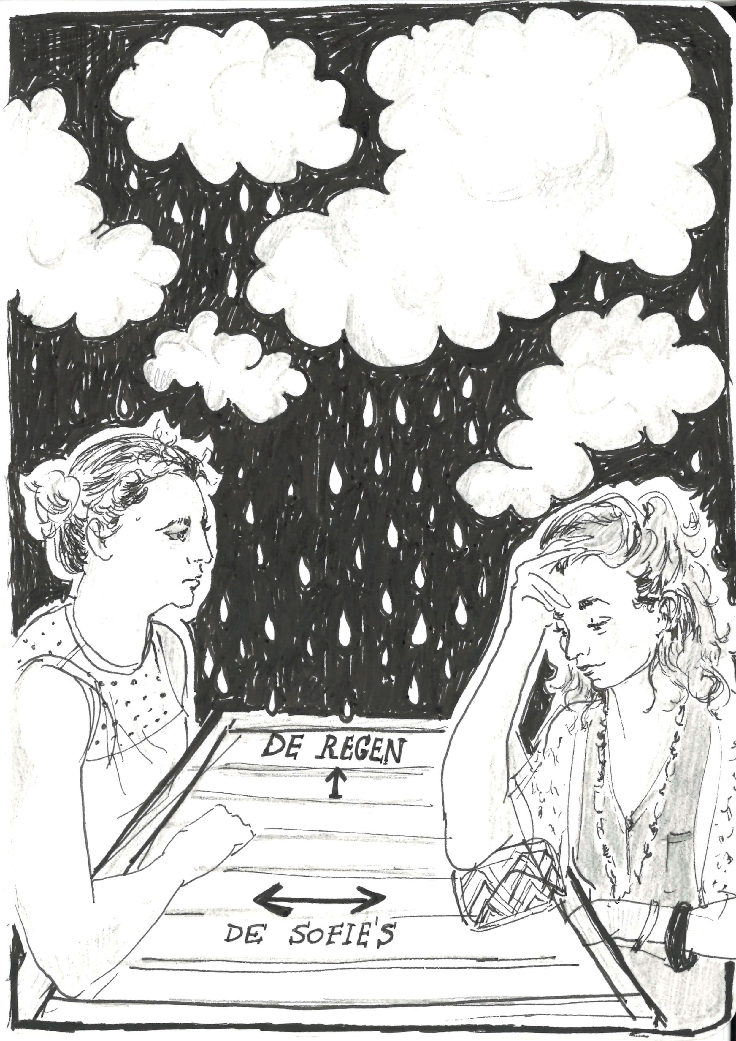 De regen en de Sofie’s