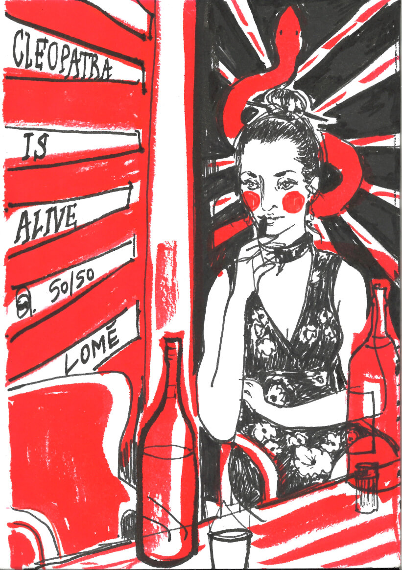 Cleopatra is alive @ 50/50